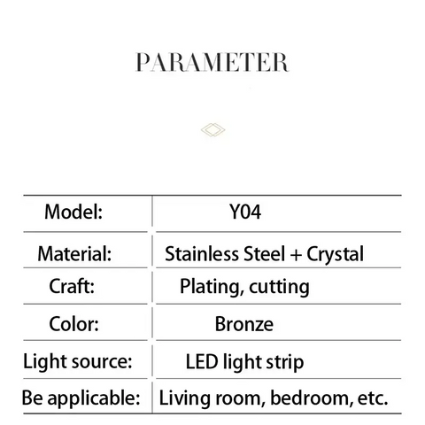 Luxury Modest Crystal Ceiling Pendant Light for Living Dining Table Room Kitchen Gold Hanging Chandelier Home Decor