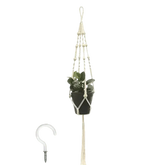 Macrame Plant Shelves with Plants Gardening Macrame Plant Hangers - GiFTiFY