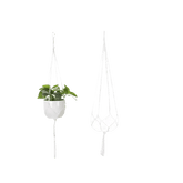 Macrame Plant Shelves with Plants Gardening Macrame Plant Hangers - GiFTiFY