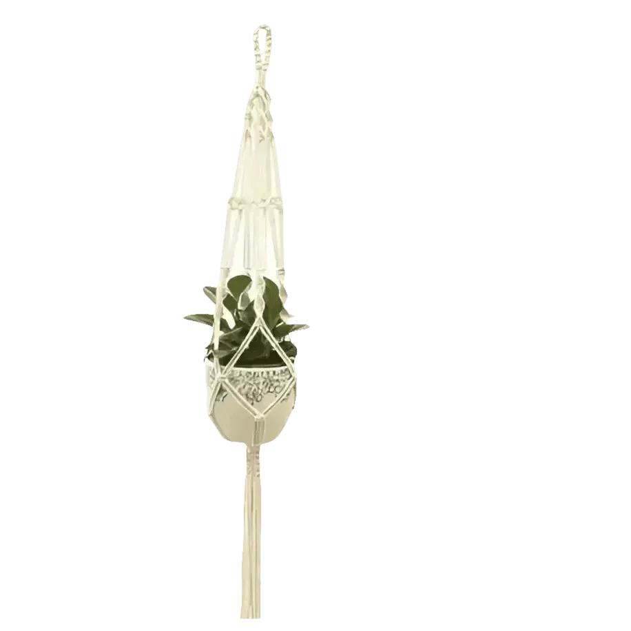 Macrame Plant Shelves with Plants Gardening Macrame Plant Hangers - GiFTiFY