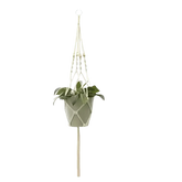 Macrame Plant Shelves with Plants Gardening Macrame Plant Hangers - GiFTiFY