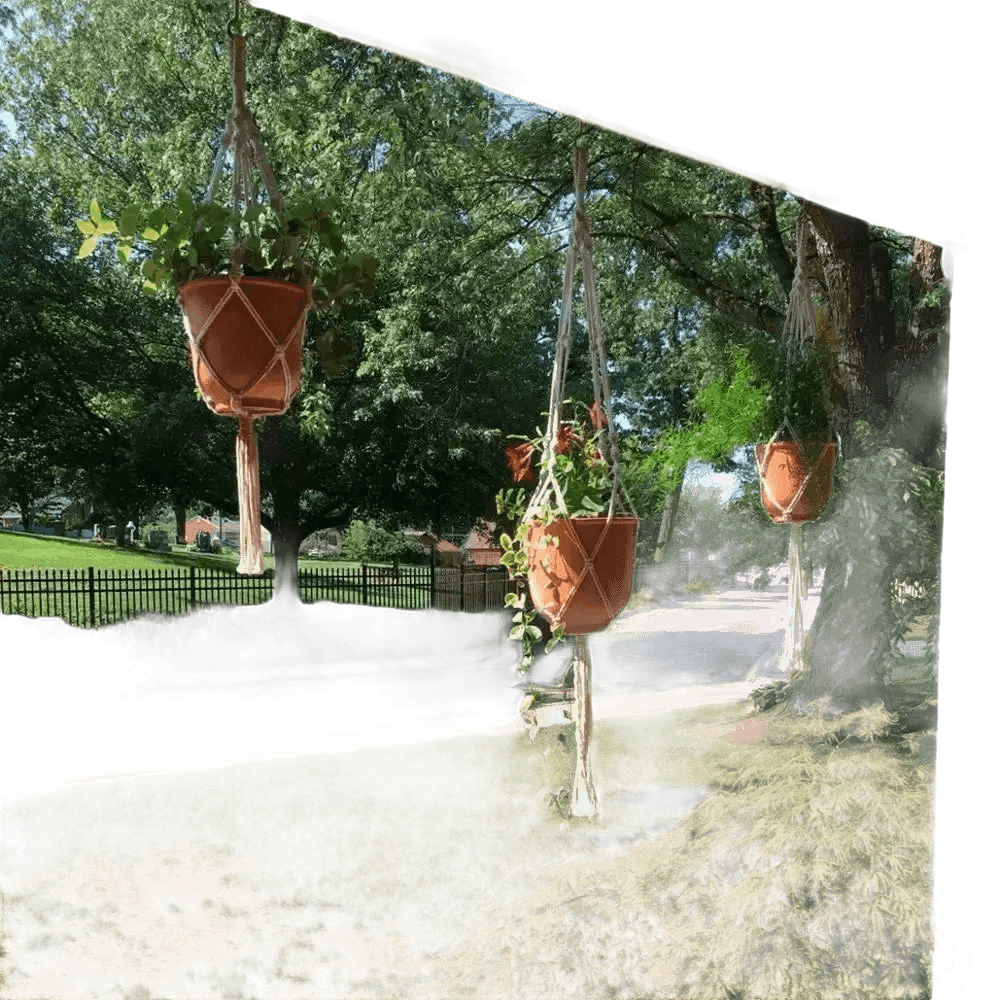 Macrame Plant Shelves with Plants Gardening Macrame Plant Hangers - GiFTiFY