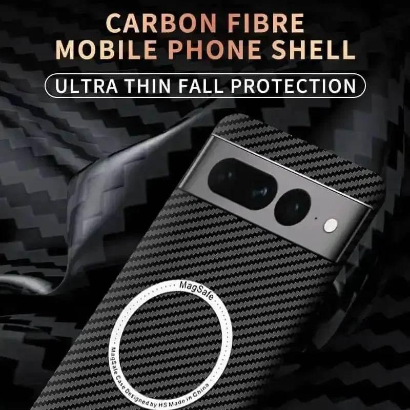 MagSafe Carbon Fiber Phone Case for Google Pixel - GiFTiFY