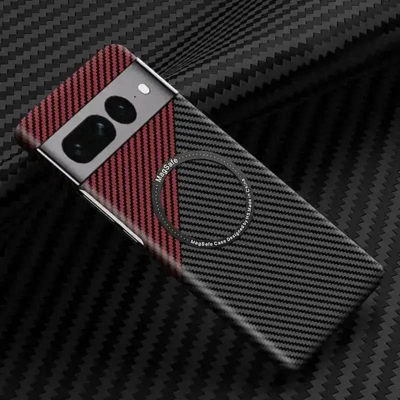 MagSafe Carbon Fiber Phone Case for Google Pixel - GiFTiFY