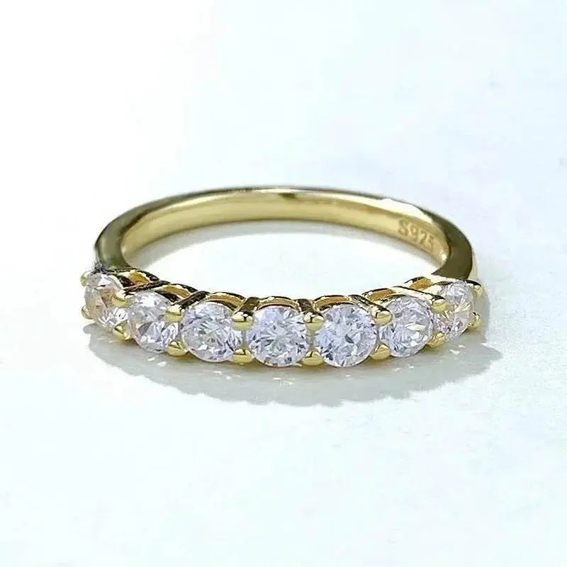 Radiant Cut Lab Moissanite Diamond Ring 100% Real 925 Rings by Dropshee