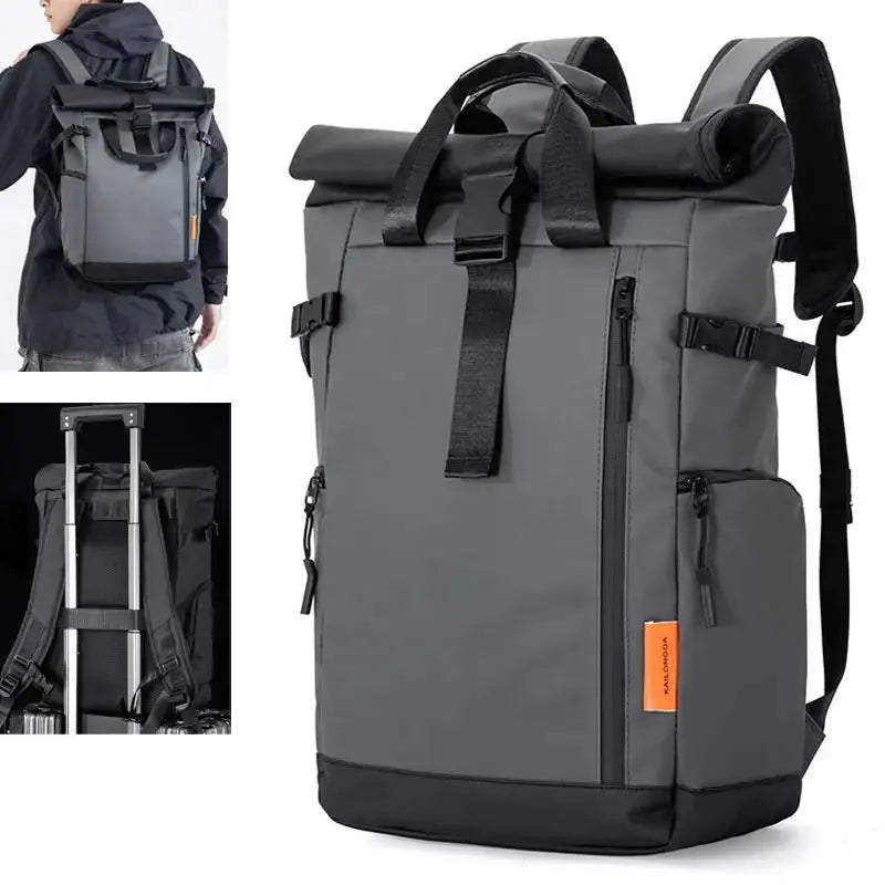 Men's Backpacks Travel Shoulder Bag Outdoor Climbing Hiking Rucksack Multi-purpose Computer Pack Large College Weekend Schoolbag Backpacks by Dropshee