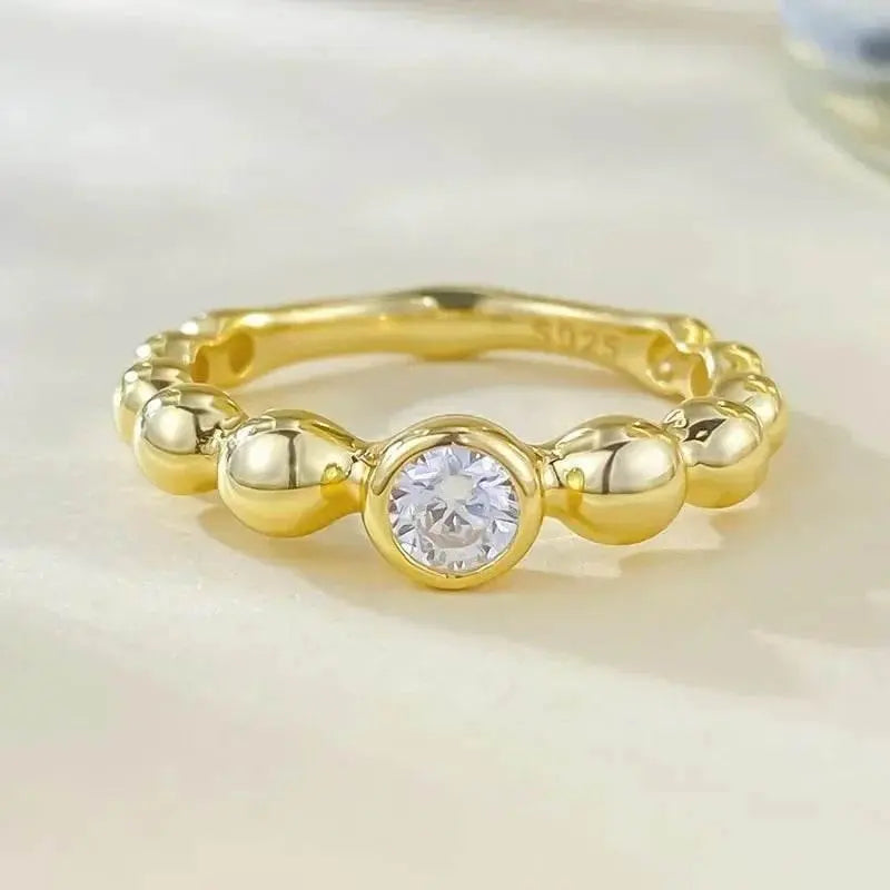 Radiant Cut Lab Moissanite Diamond Ring 100% Real 925 Rings by Dropshee
