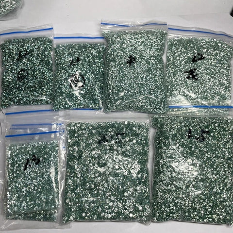 Blue Green Moissanite Loose Stones 0.1-10ct GiFiFY