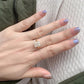 Radiant Cut Lab Moissanite Diamond Ring 100% Real 925 Sterling Silver Engagement Wedding Band Rings for Women Promise Jewelry - GiFTiFY