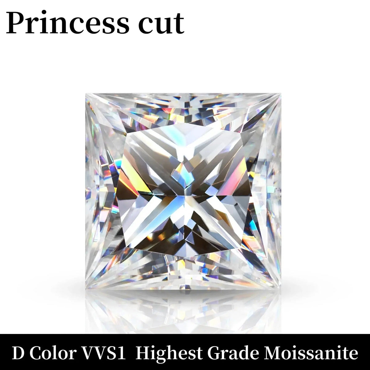 Top Quality Moissanite Loose moissanite gemstones Moissanite Loose Gemstones by Dropshee