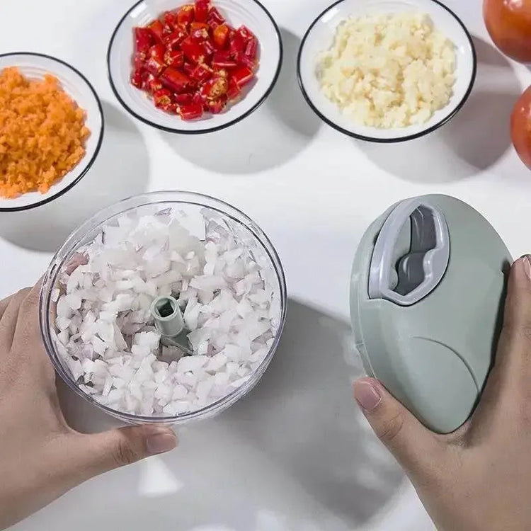 Manual Garlic Chopper & Mincer - GiFTiFY