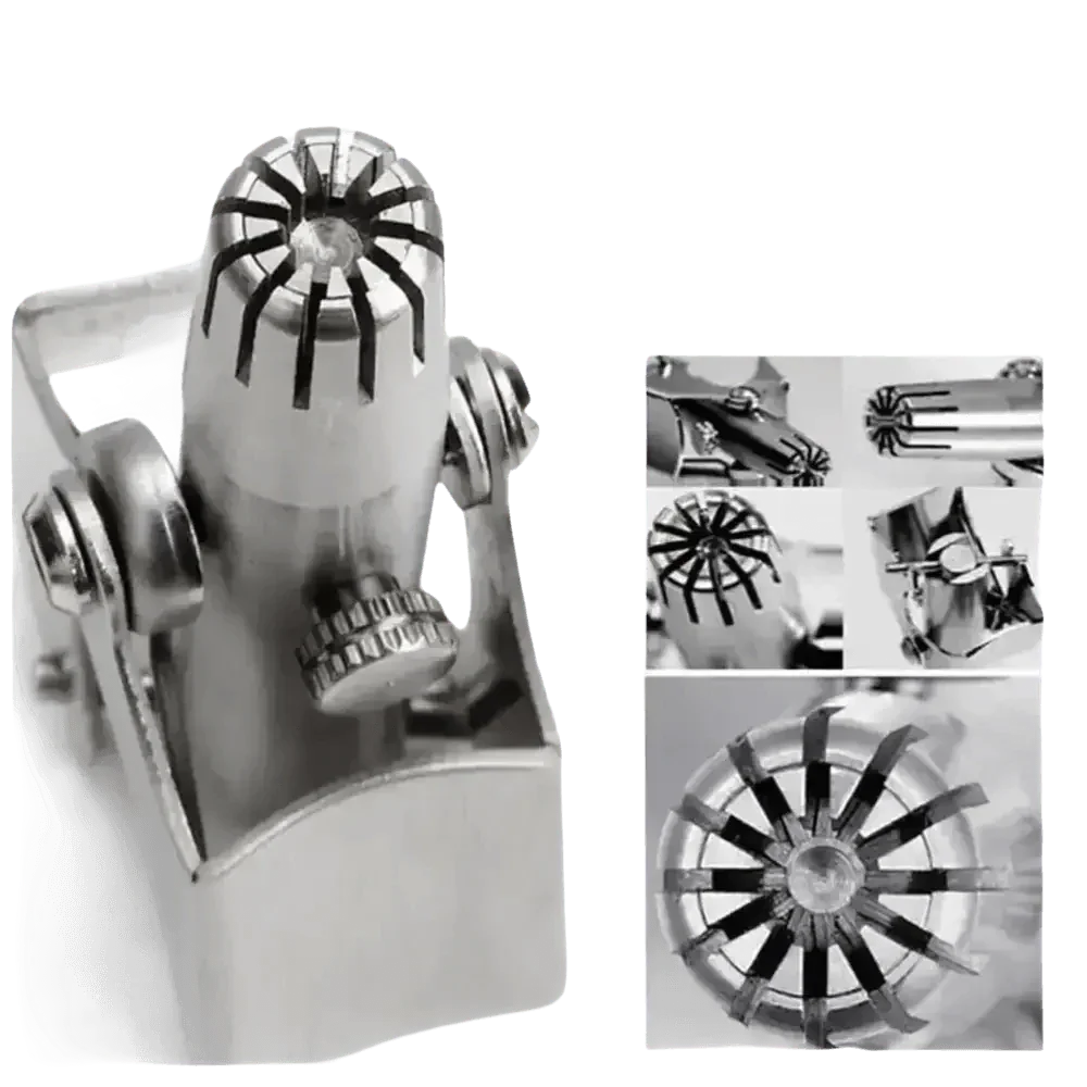 Manual Stainless Steel Nose Hair Trimmer - GiFTiFY