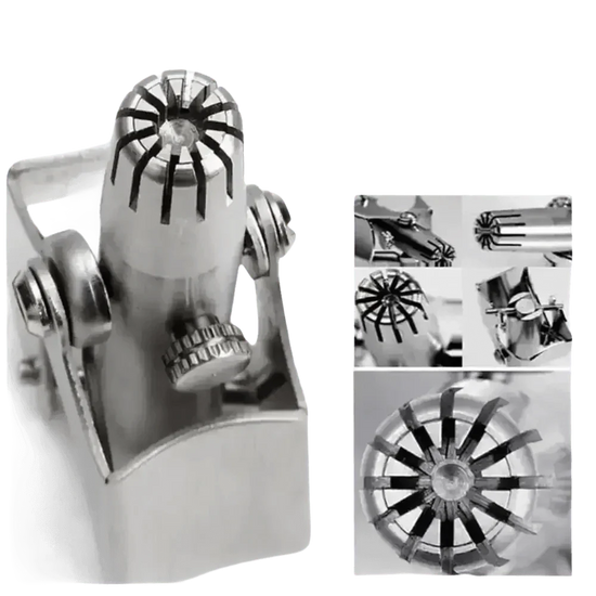 Manual Stainless Steel Nose Hair Trimmer - GiFTiFY