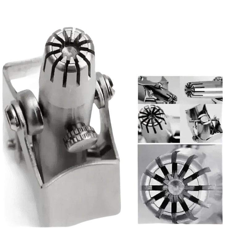 Manual Stainless Steel Nose Hair Trimmer - GiFTiFY