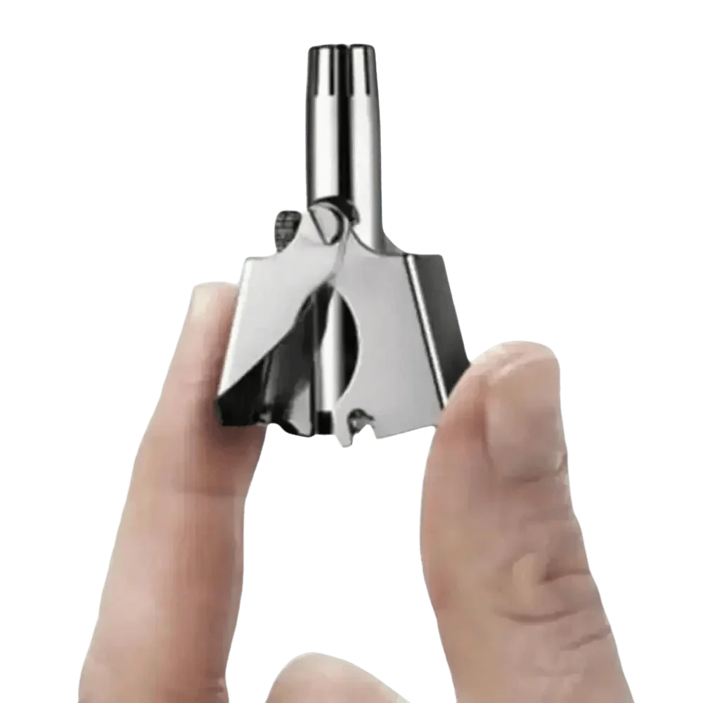 Manual Stainless Steel Nose Hair Trimmer - GiFTiFY