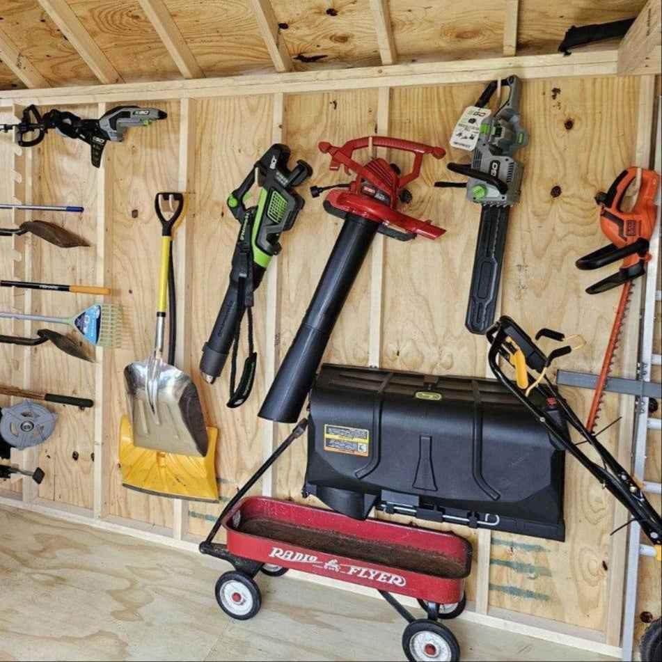 Max Shed Organization Kit – Yard Tool Rack & Garden Storage Solution - GiFTiFY