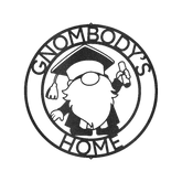 Gnome Graduation Gift Personalized Gifts - Custom Metal Sign - GiFTiFY