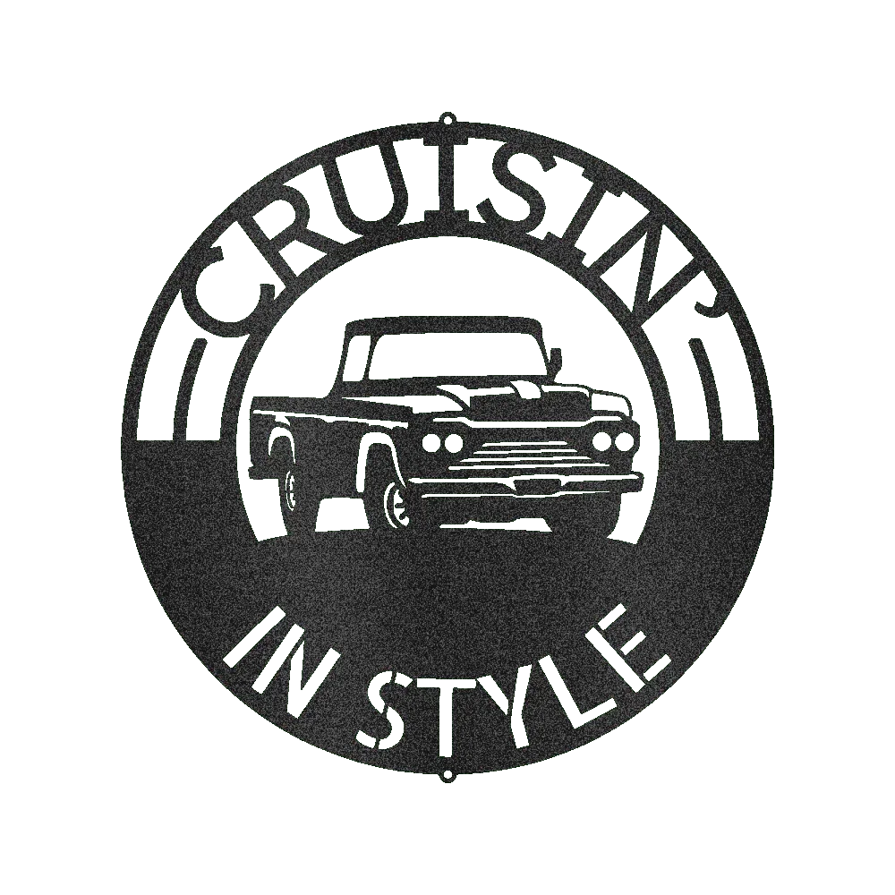 Classic Pickup Truck Personalized Gifts - Custom Metal Sign - GiFTiFY