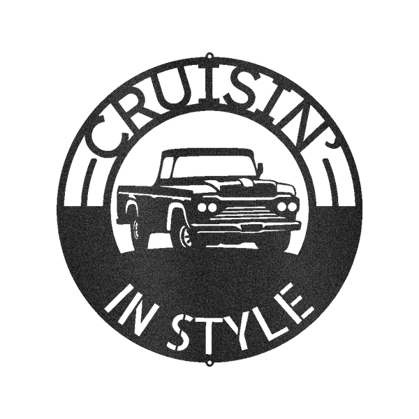 Classic Pickup Truck Personalized Gifts - Custom Metal Sign - GiFTiFY
