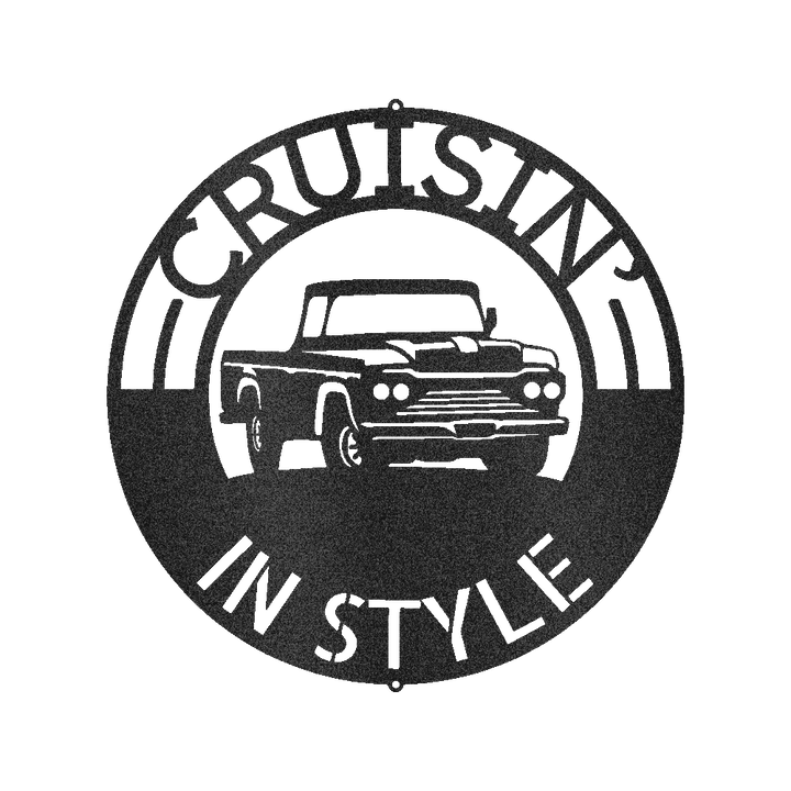 Classic Pickup Truck Personalized Gifts - Custom Metal Sign - GiFTiFY