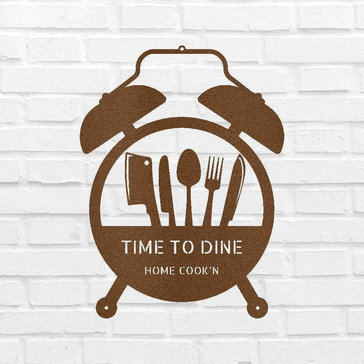 Food Time Personalized Gifts - Custom Metal Sign - GiFTiFY