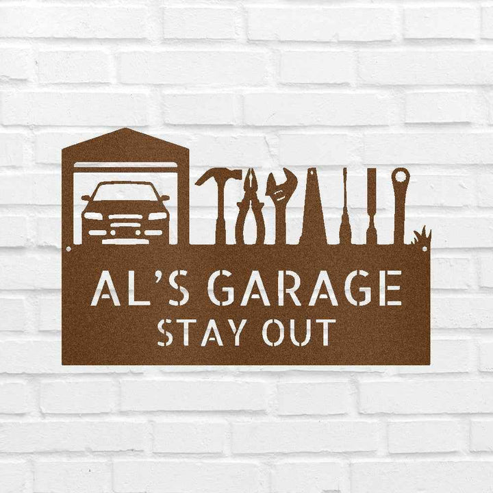 Handyman Shop Personalized Gifts - Custom Metal Sign - GiFTiFY
