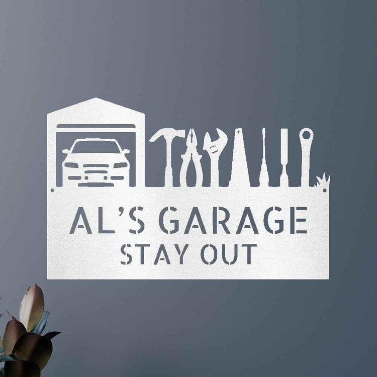 Handyman Shop Personalized Gifts - Custom Metal Sign - GiFTiFY