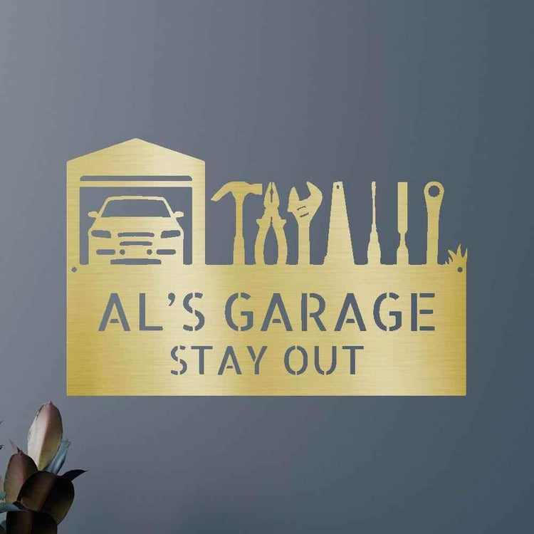 Handyman Shop Personalized Gifts - Custom Metal Sign - GiFTiFY