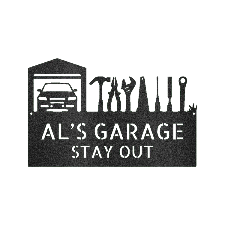 Handyman Shop Personalized Gifts - Custom Metal Sign - GiFTiFY