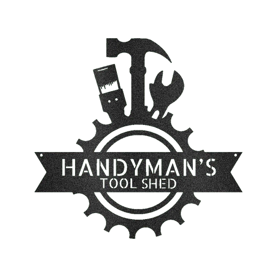 Handyman Shop Personalized Gifts - Custom Metal Sign - GiFTiFY