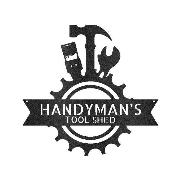 Handyman Shop Personalized Gifts - Custom Metal Sign - GiFTiFY