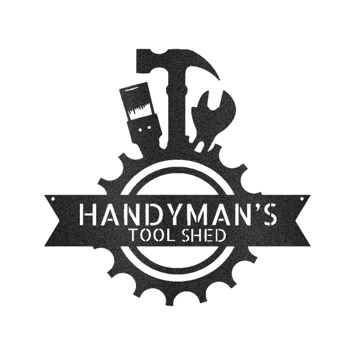Handyman Shop Personalized Gifts - Custom Metal Sign - GiFTiFY