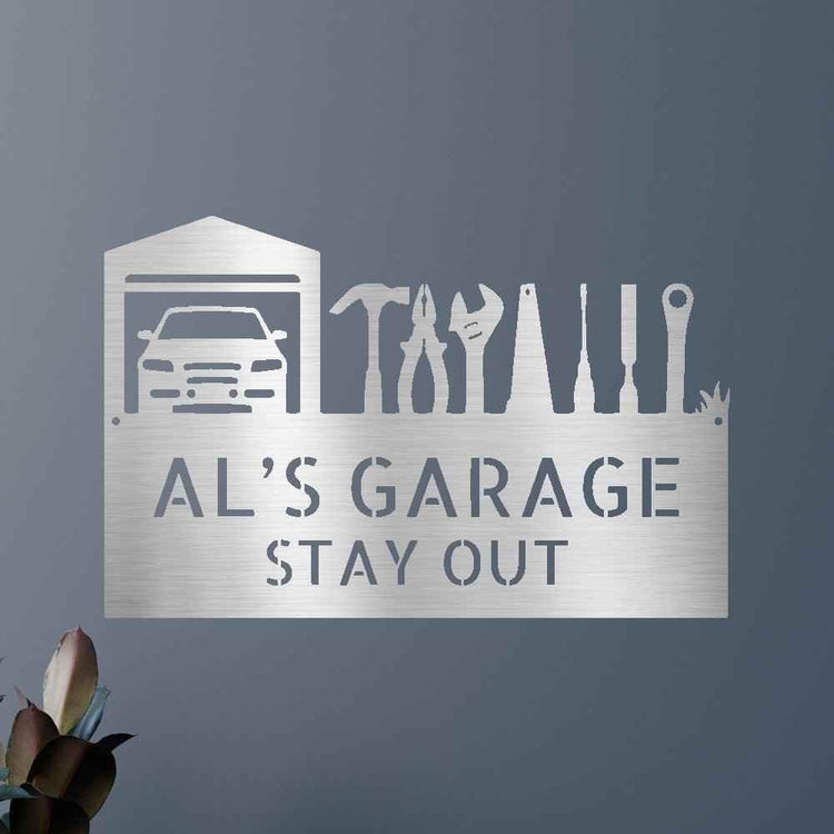 Handyman Shop Personalized Gifts - Custom Metal Sign - GiFTiFY