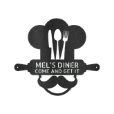 Home Chef Personalized Gifts - Custom Metal Sign - GiFTiFY