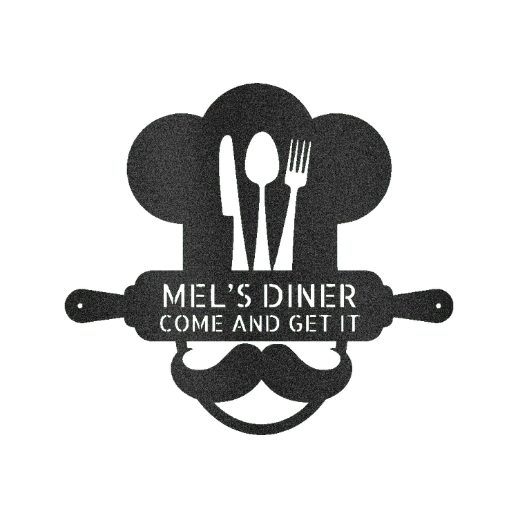 Home Chef Personalized Gifts - Custom Metal Sign - GiFTiFY