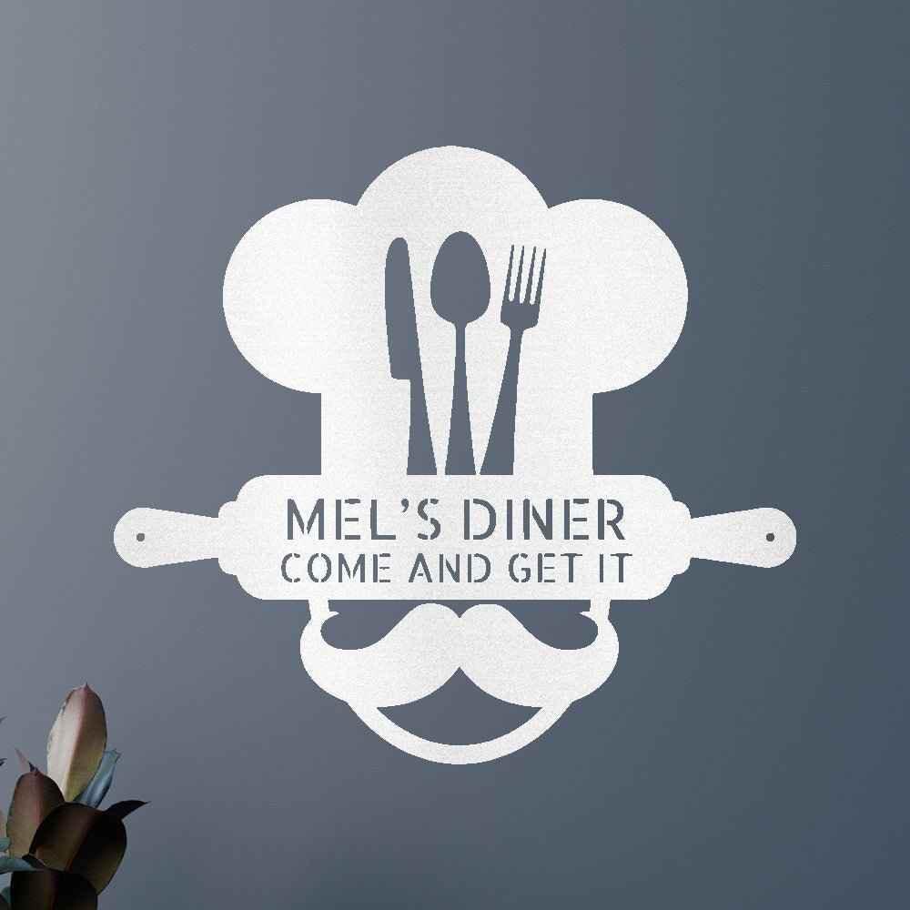 Home Chef Personalized Gifts - Custom Metal Sign - GiFTiFY