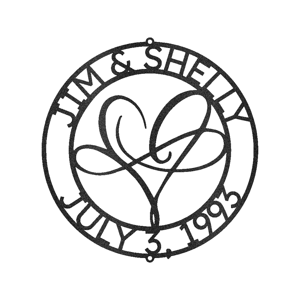 Infinite Love Personalized Gifts - Custom Metal Sign - GiFTiFY