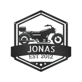 King Of The Road Personalized Gifts - Custom Metal Sign - GiFTiFY