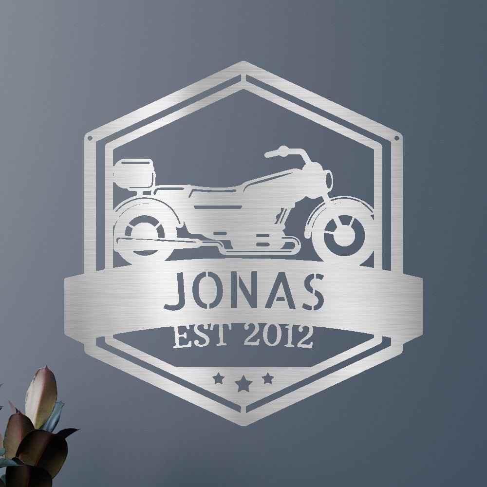 King Of The Road Personalized Gifts - Custom Metal Sign - GiFTiFY