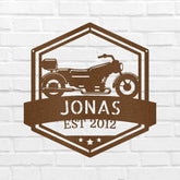 King Of The Road Personalized Gifts - Custom Metal Sign - GiFTiFY