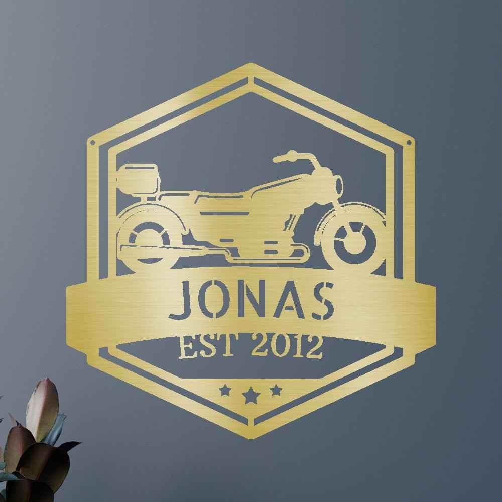 King Of The Road Personalized Gifts - Custom Metal Sign - GiFTiFY