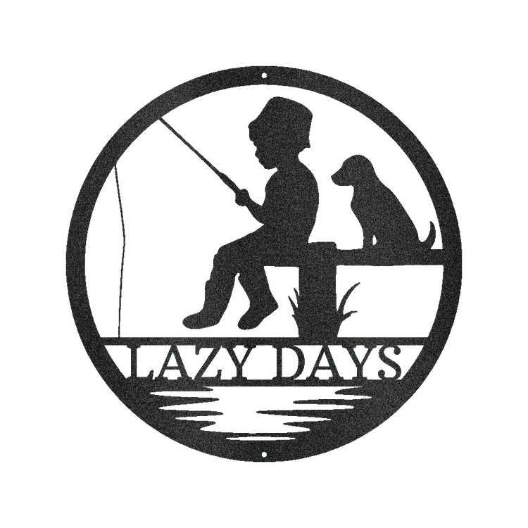 Little Fisher Personalized Gifts - Custom Metal Sign - GiFTiFY