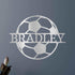 Soccer Personalized Gifts - Custom Metal Sign - GiFTiFY