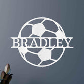 Soccer Personalized Gifts - Custom Metal Sign - GiFTiFY
