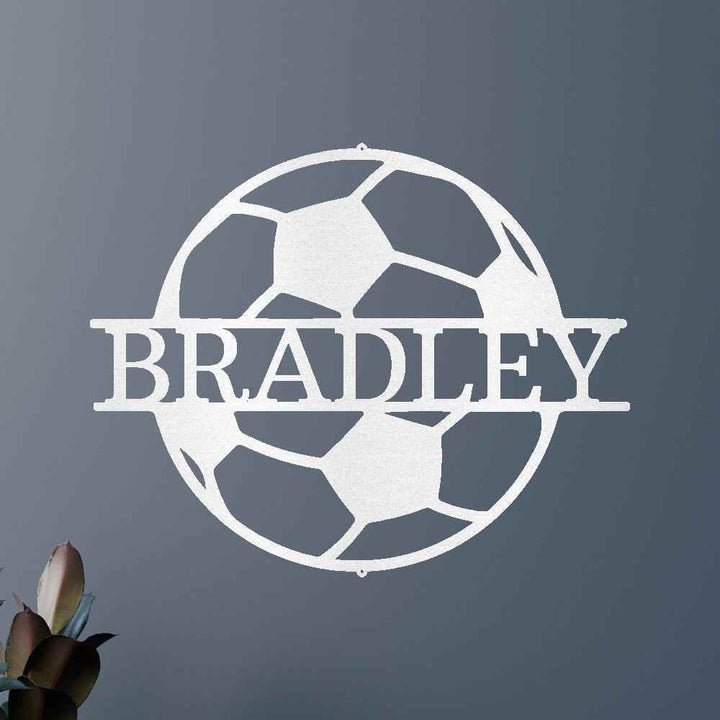 Soccer Personalized Gifts - Custom Metal Sign - GiFTiFY