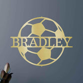 Soccer Personalized Gifts - Custom Metal Sign - GiFTiFY