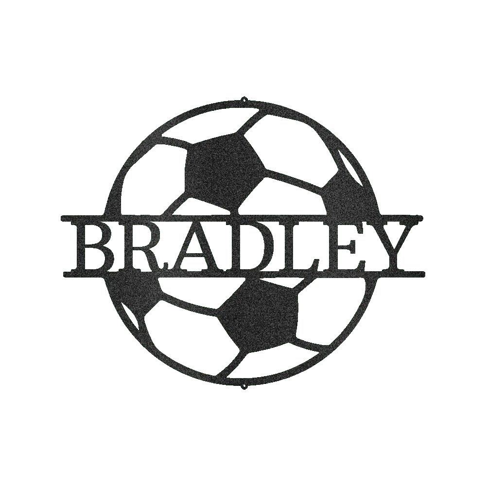 Soccer Personalized Gifts - Custom Metal Sign - GiFTiFY