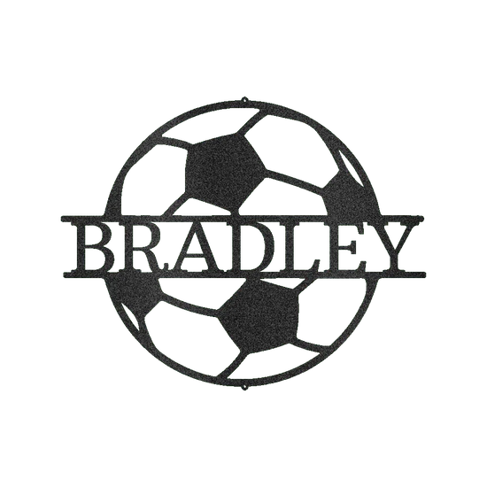 Soccer Personalized Gifts - Custom Metal Sign - GiFTiFY