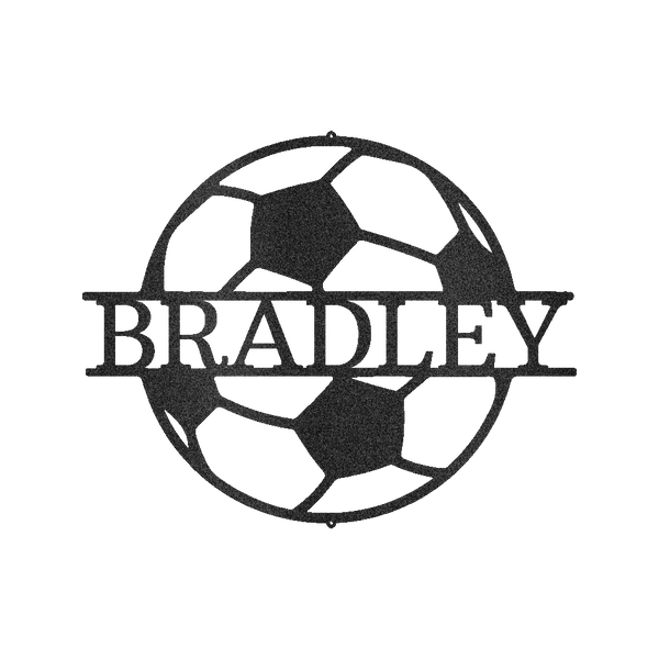Soccer Personalized Gifts - Custom Metal Sign - GiFTiFY