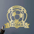 Soccer Plaque Personalized Gifts - Custom Metal Sign - GiFTiFY